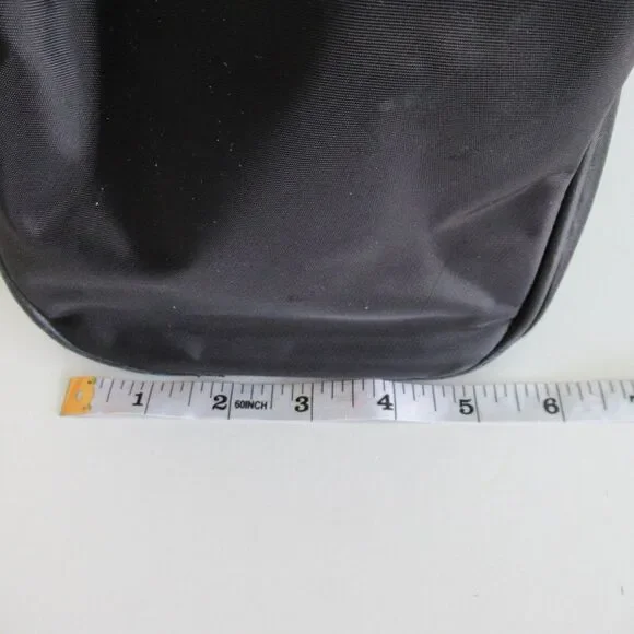 Chelsey Henry Large Black Tote with Kiwi Green Interior - Picture 7 of 13